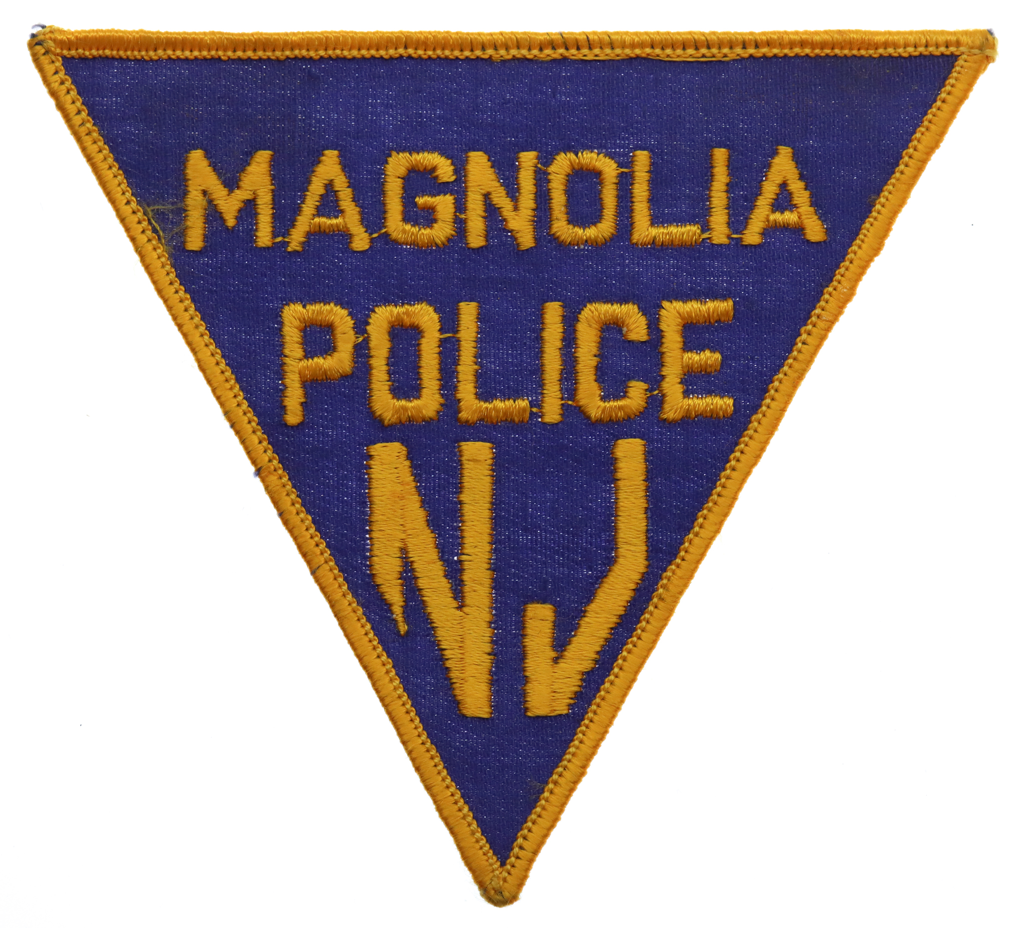 United States Magnolia Police NJ Cloth Patch Badge
