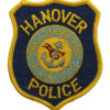 United States Hanover Police Cloth Patch Badge