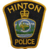 Canadian Hinton Police Cloth Patch Badge
