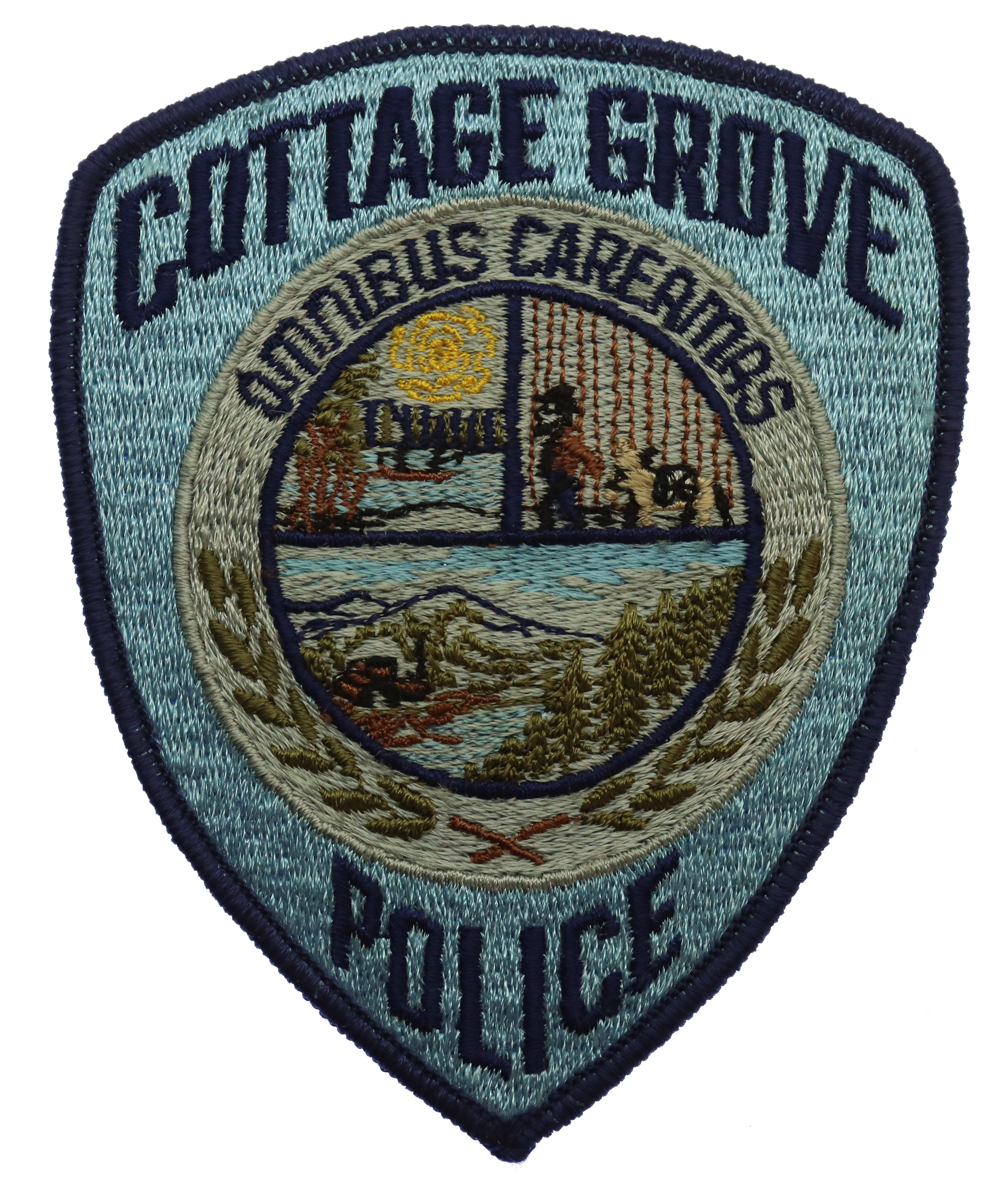 United States Cottage Grove Police Cloth Patch Badge