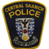 Canadian Central Saanich Police Cloth Patch Badge