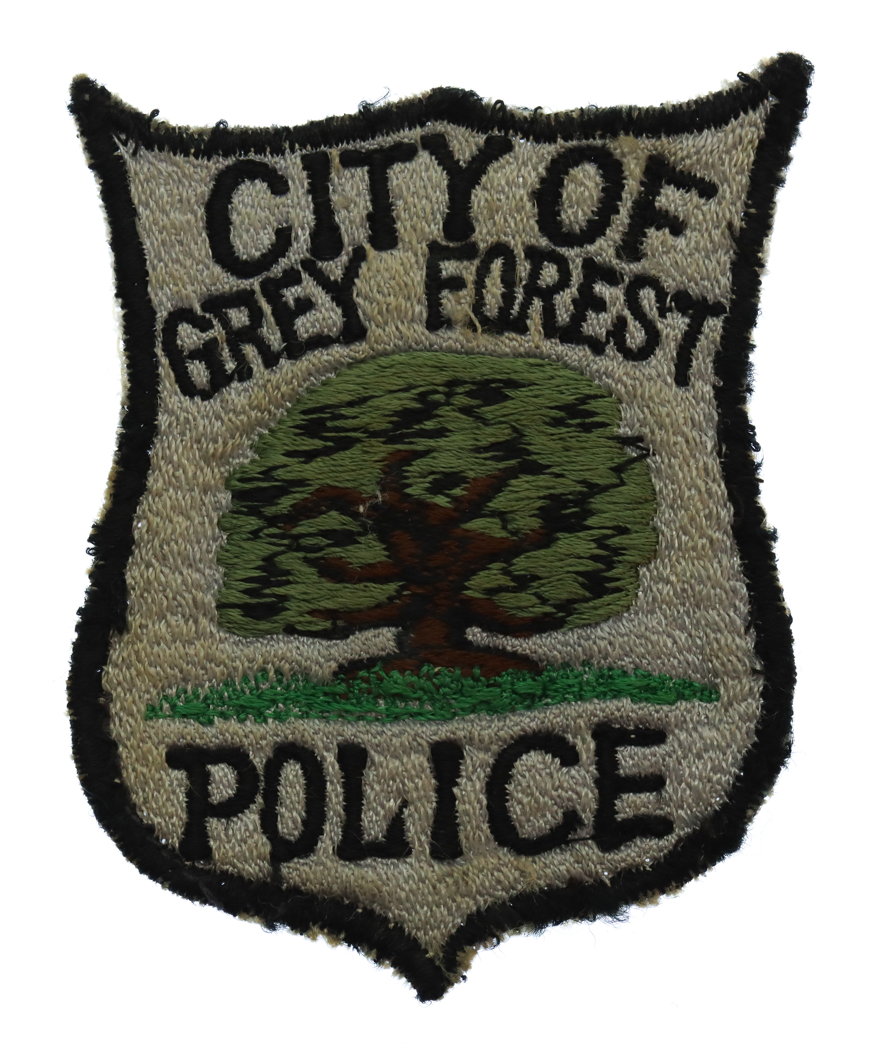 United States City of Grey Forest Police Cloth Patch Badge