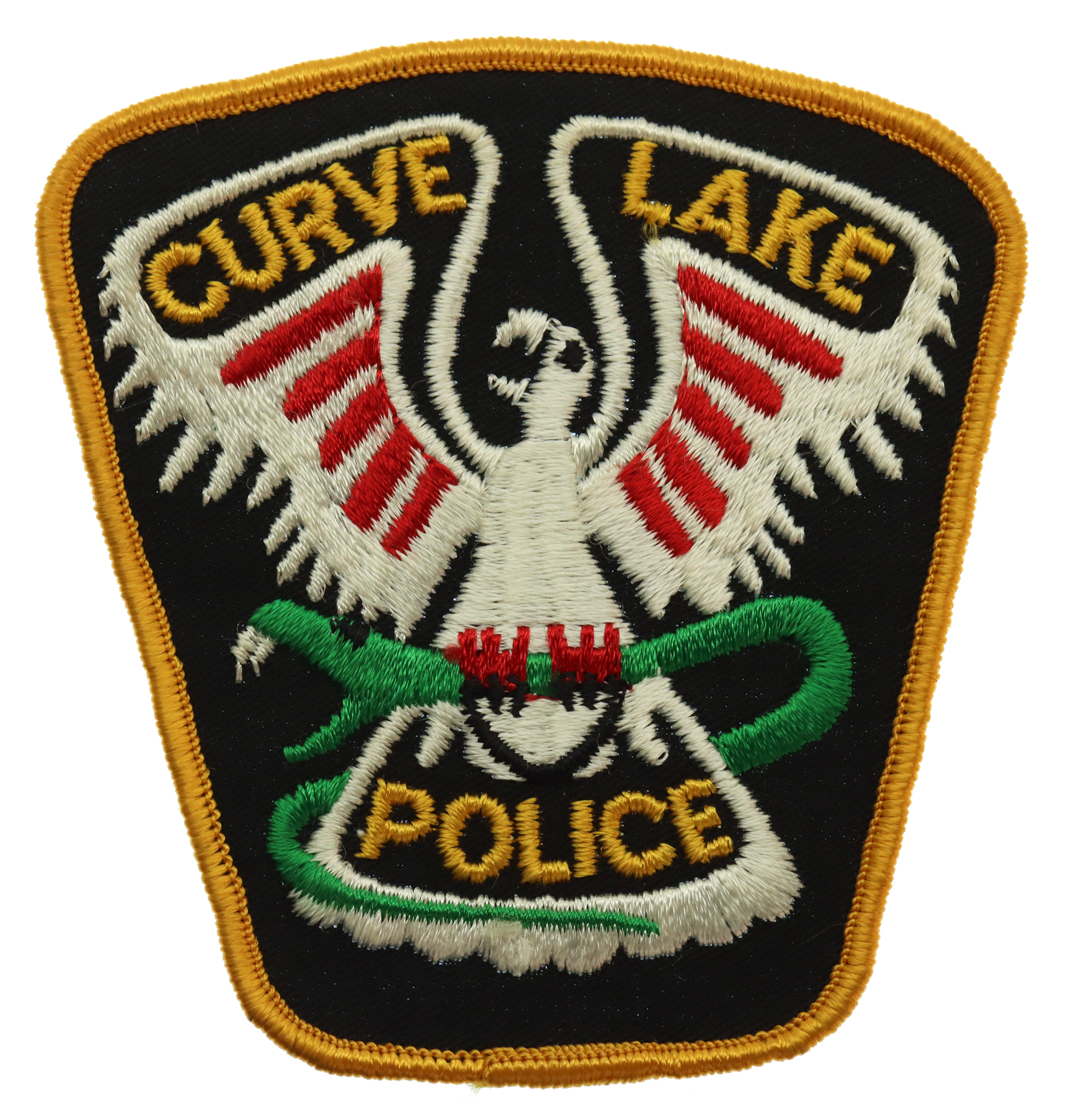 Canadian Curve Lake Police Cloth Patch Badge