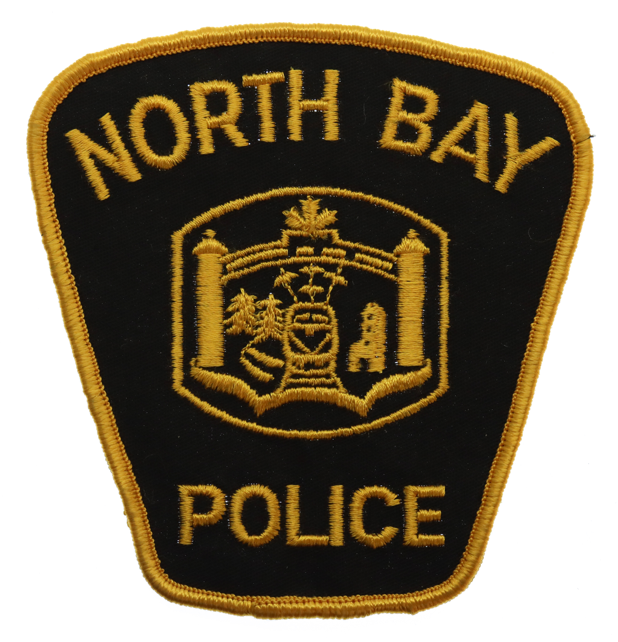 Canadian North Bay Police Cloth Patch Badge