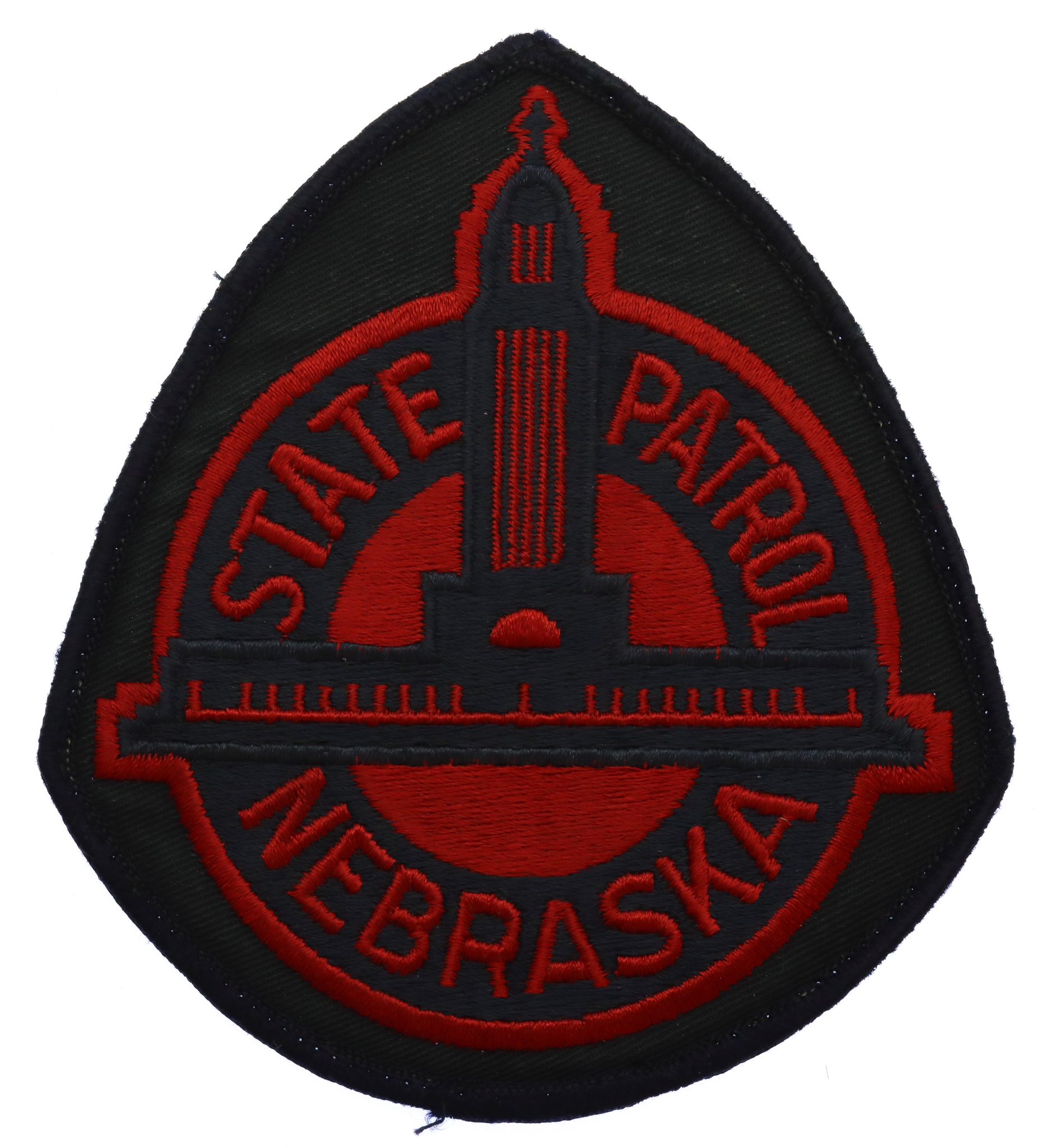 United States Nebraska State Patrol Cloth Patch Badge