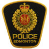 Canadian Edmonton Police Cloth Patch Badge