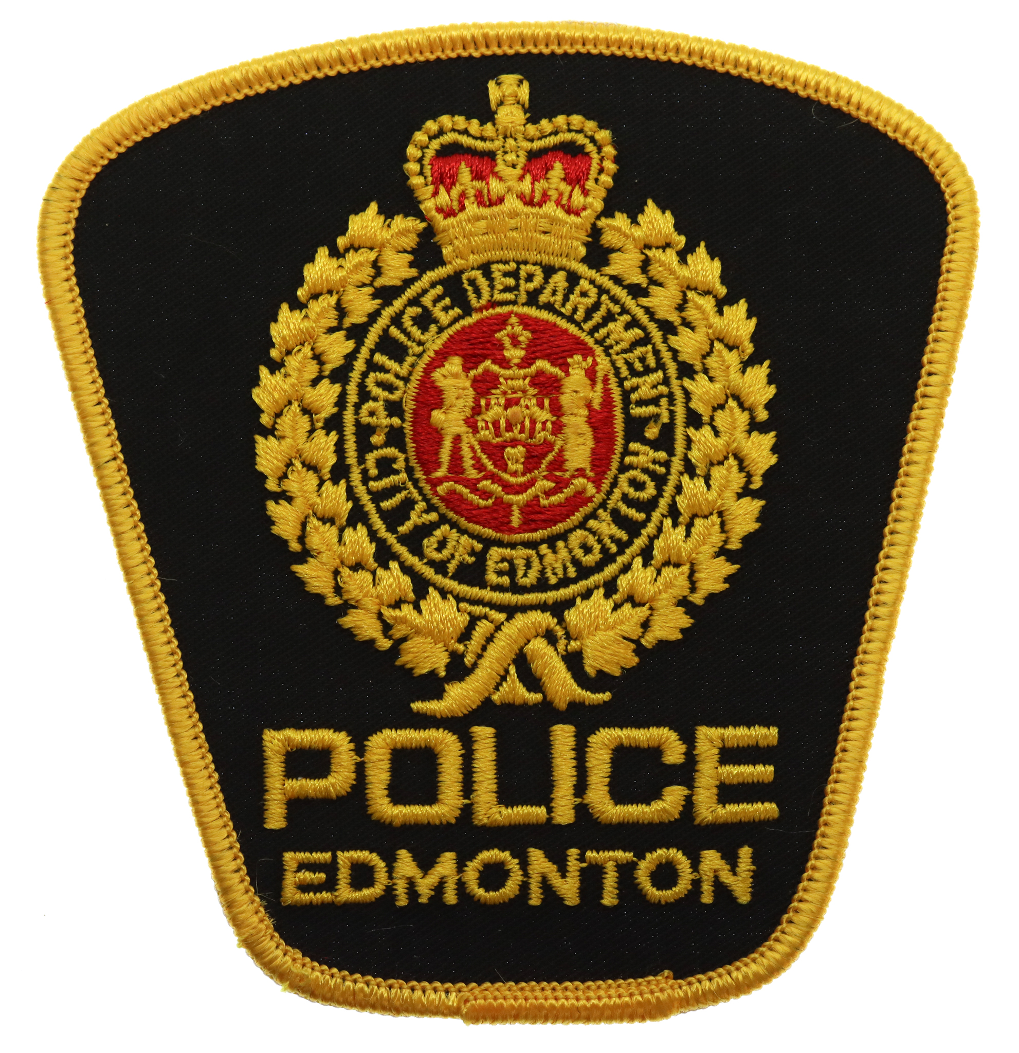 Canadian Edmonton Police Cloth Patch Badge