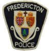 Canadian Fredericton Police Cloth Patch Badge