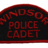 United States Windsor Police Cadet Cloth Patch Badge