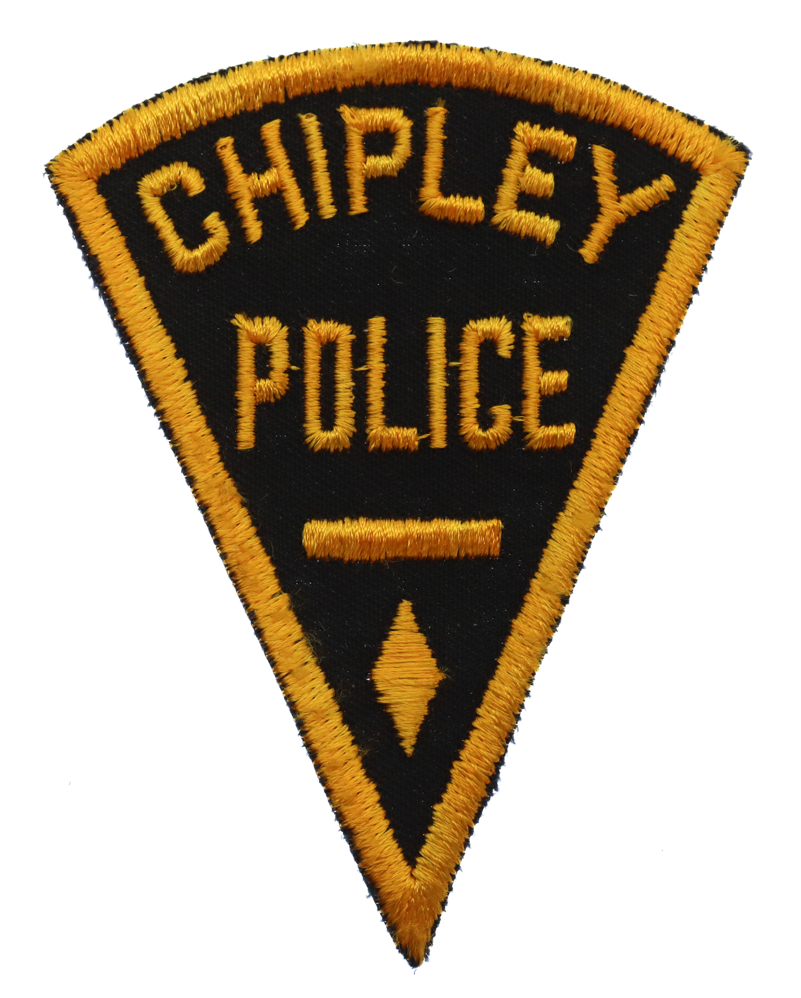 United States Chipley Police Cloth Patch Badge