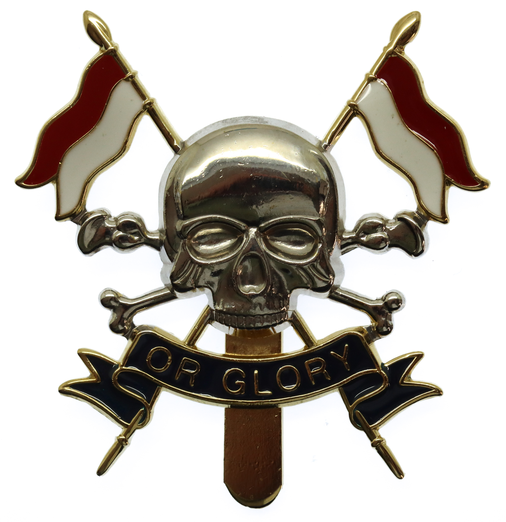Royal Lancers Post 2015 Enamelled Cap Badge