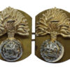 Pair of Royal Regiment of Fusiliers Anodised (Staybrite) Collar Badges