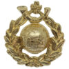 Royal Marine Light Infantry (R.M.L.I.) Cadet Band Anodised (Staybrite) Cap Badge