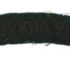 6th Gurkha Rifles Cloth Shoulder Title