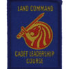 Land Command Cadet Leadership Course Cloth Badge