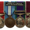 Northern Ireland B.E.M. Medal Group of Four - Cpl. W.P.J. Lord, Duke of Wellington's Regiment (West Riding)