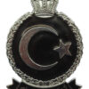 Libyan Police Enamelled Cap Badge