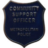 Metropolitan Police Community Support Officer Enamelled Cap Badge