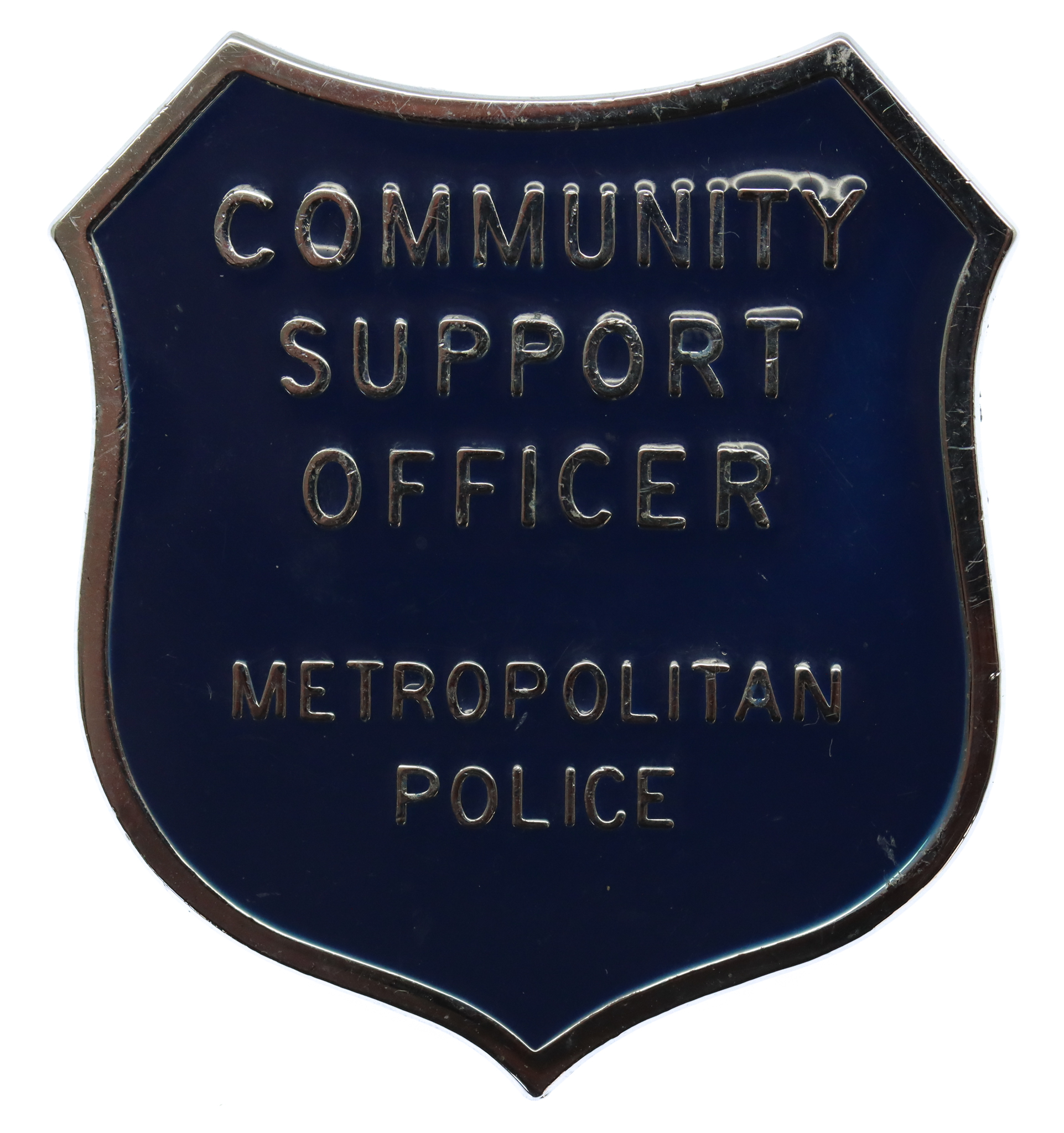 Metropolitan Police Community Support Officer Enamelled Cap Badge