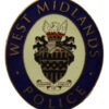 West Midlands Police Enamelled Warrant Card Badge