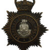 Barnsley Borough Police Night Helmet Plate - Queen's Crown