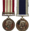 Naval General Service Medal and RN Long Service & Good Conduct Medal Pair - Yeoman of Signals L.R.A. Attfield, Royal Navy