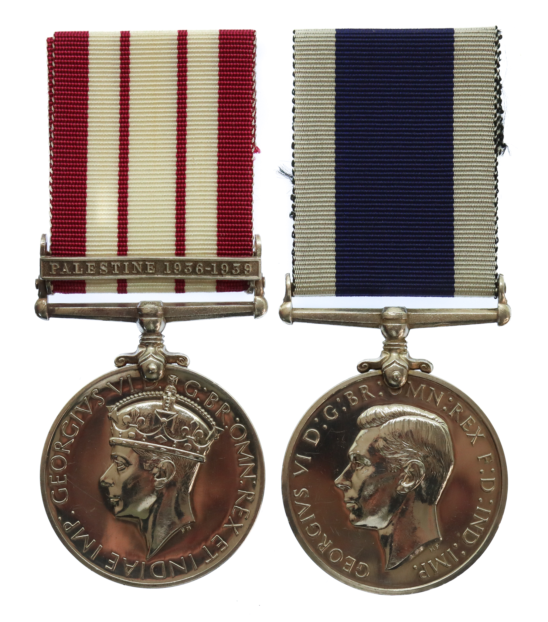 Naval General Service Medal and RN Long Service & Good Conduct Medal Pair - Yeoman of Signals L.R.A. Attfield, Royal Navy