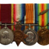 QSA, China 1900, WW1 Jutland Mentioned in Despatches Trio and RN Long Service & Good Conduct Medal Group of Six - Wt. Mech. E.G. Hayter, Royal Navy