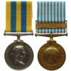 Queen's Korea Medal and UN Korea Medal Pair - Able Seaman S.R. Jamison, Royal Navy