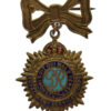 George VI Royal Army Service Corps  (R.A.S.C.) Bow Suspension Sweetheart Brooch