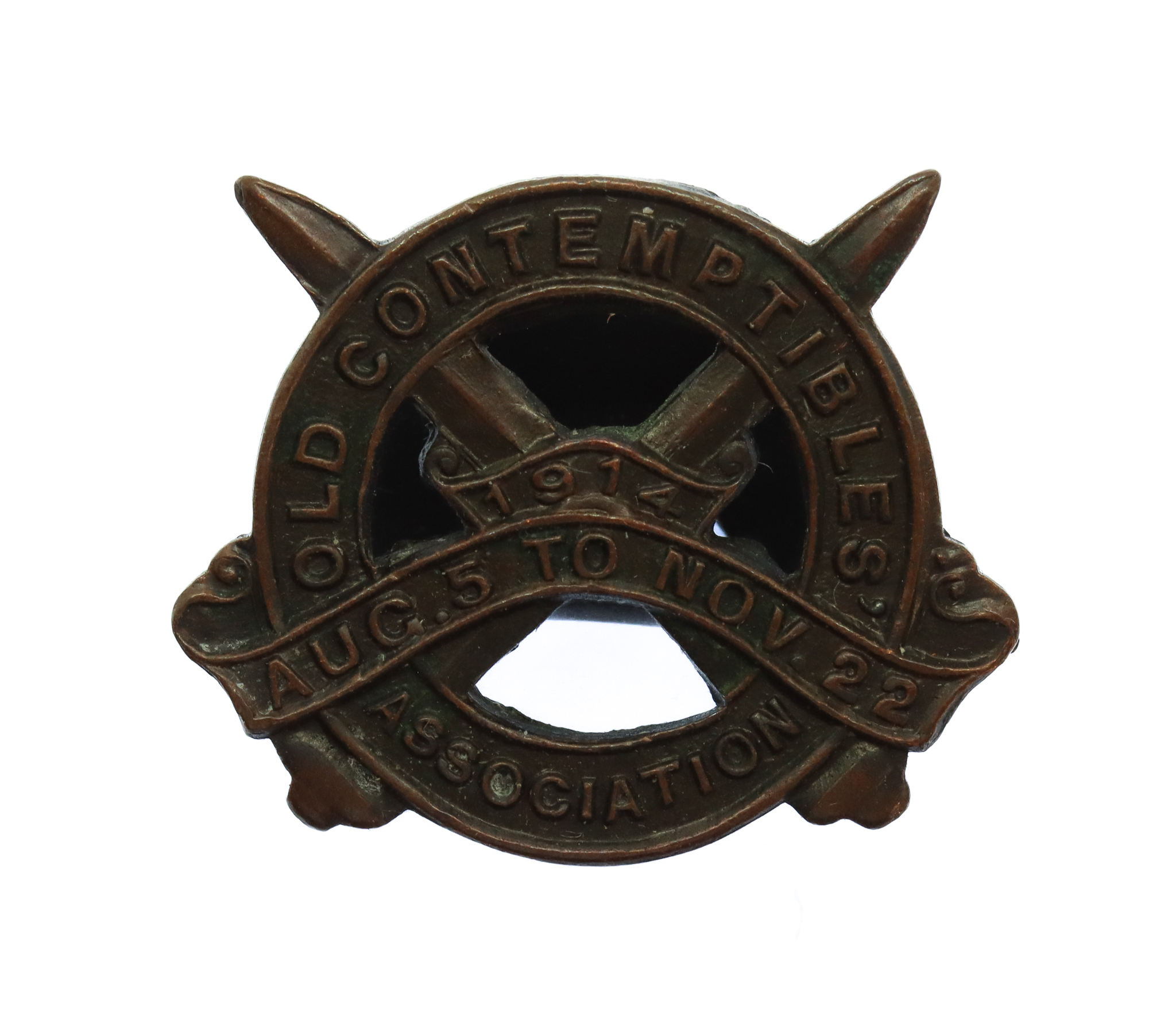 WW1 1914 Old Contemptibles Association Lapel Badge