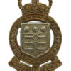 Royal Army Ordnance Corps (R.A.O.C.) Officer's Cap Badge - Queen's Crown