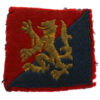 105th Coast Brigade Royal Artillery Cloth Formation Sign