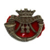 Duke of Cornwall's Light Infantry Officer's Silver Plated Collar Badge