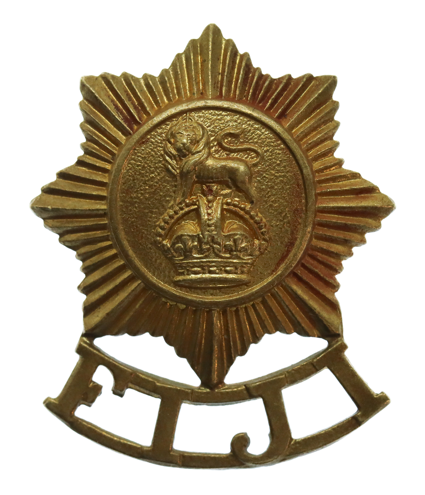 Fiji Defence Force Cap Badge - King's Crown
