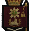 Scots Guards Warrant Officer Class 2 W.O.II Bullion Sleeve Badge - Queen's Crown