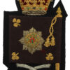 Irish Guards Warrant Officer Class 2 W.O.II Bullion Sleeve Badge - Queen's Crown