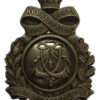 Edwardian Huddersfield Rifle Corps Officer's Pouch Belt Plate