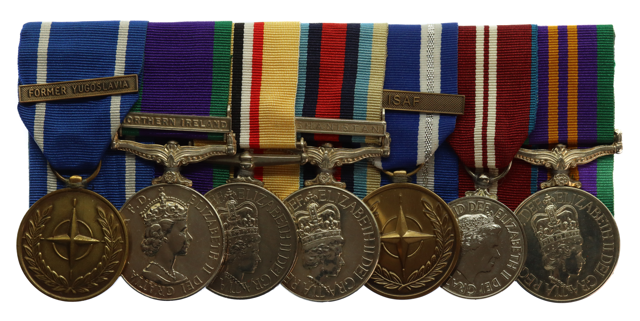 Campaign Service Medal (Northern Ireland), Iraq, OSM Afghanistan and ACSM Medal Group of Seven - Cpl. B.A. Sneddon, Royal Highland Fusiliers & Royal Regiment of Scotland
