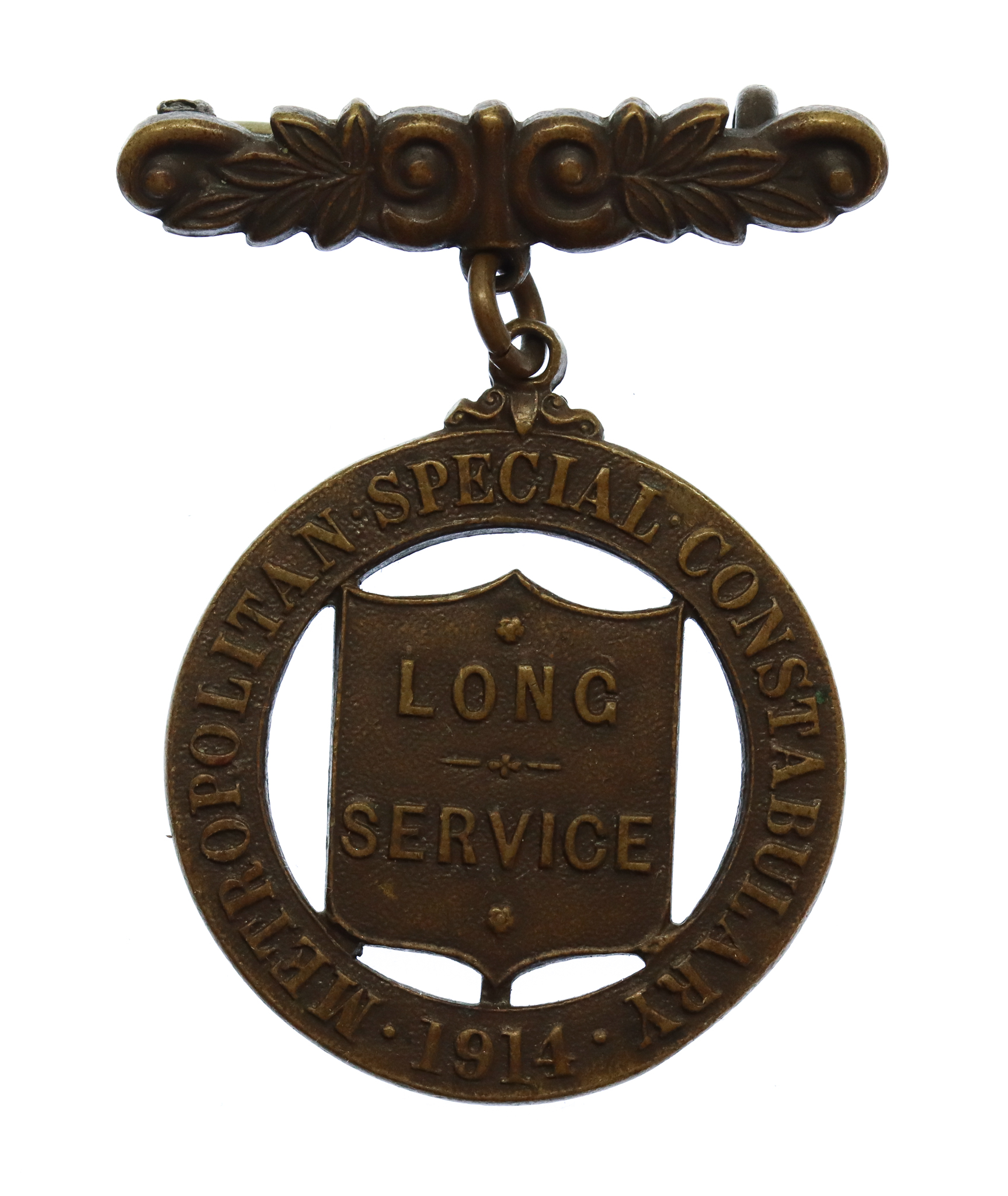 Metropolitan Special Constabulary Long Service Medal 1914