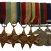 WW2 Royal Naval Long Service & Good Conduct Medal & Bar Group of Six - Petty Officer W.H.J.S. Emery, Royal Navy