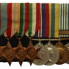 WW2 and Korean War Royal Naval Long Service & Good Conduct Medal Group of Eight - Sto. Mech. A.R.W. Arnold, Royal Navy