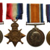 Queen's South Africa Medal and WW1 1914-15 Star Trio - Chief Writer Ralph Jones, Royal Navy