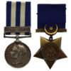 Egypt Medal (Clasp - El-Teb-Tamaai) and Khedives Star 1884 Medal Pair - Gnr. W. Bodman, Royal Marine Artillery