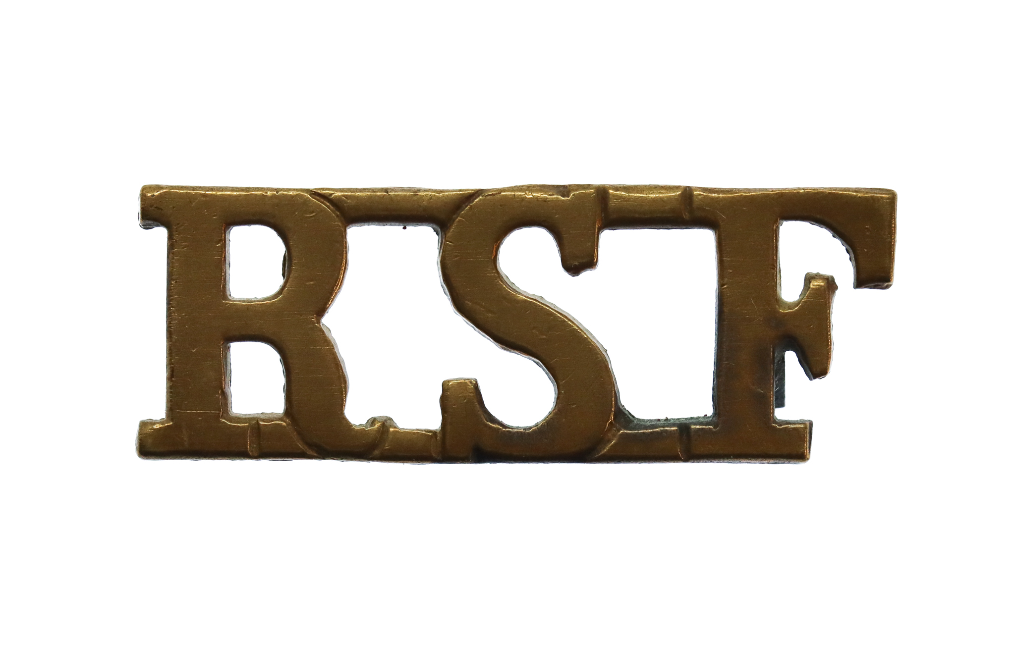 Royal Scots Fusiliers (R.S.F.) Shoulder Title