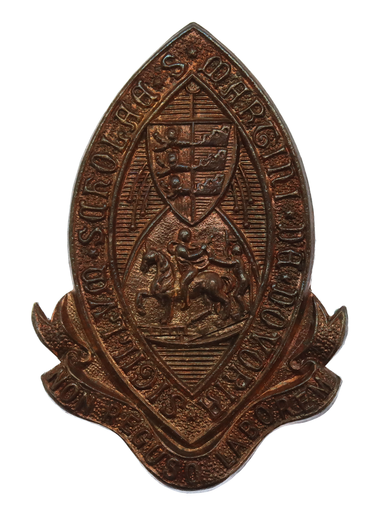 Dover College O.T.C. Cap Badge