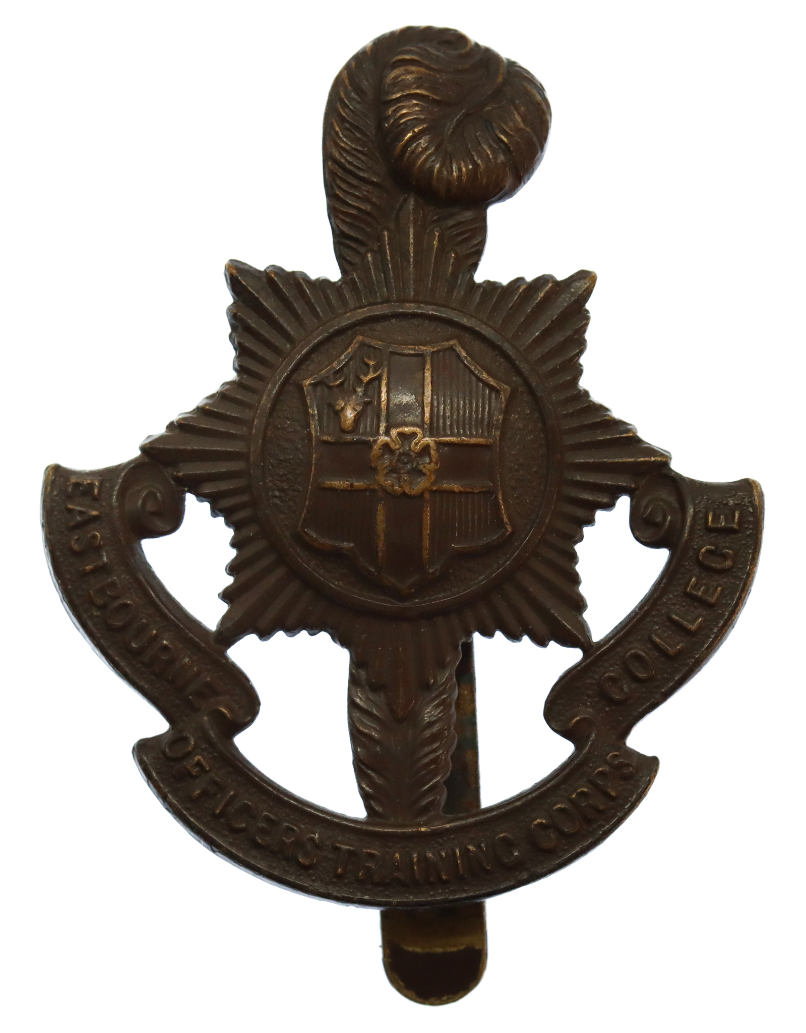 Eastbourne College O.T.C. Cap Badge