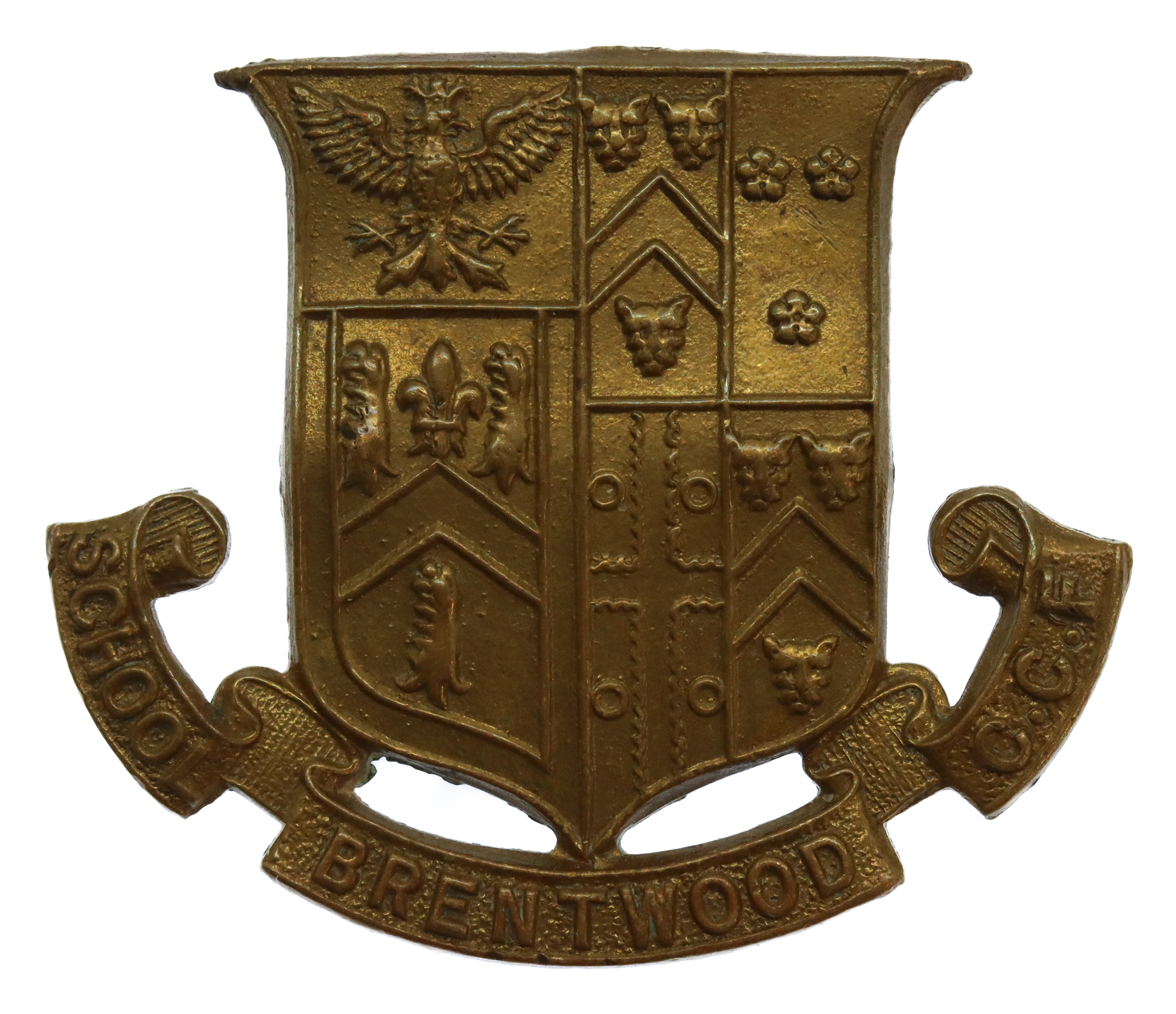 Brentwood School C.C.F. Cap Badge
