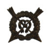 Harrow School (Harrow Rifles) O.T.C. Blackened Brass Cap Badge