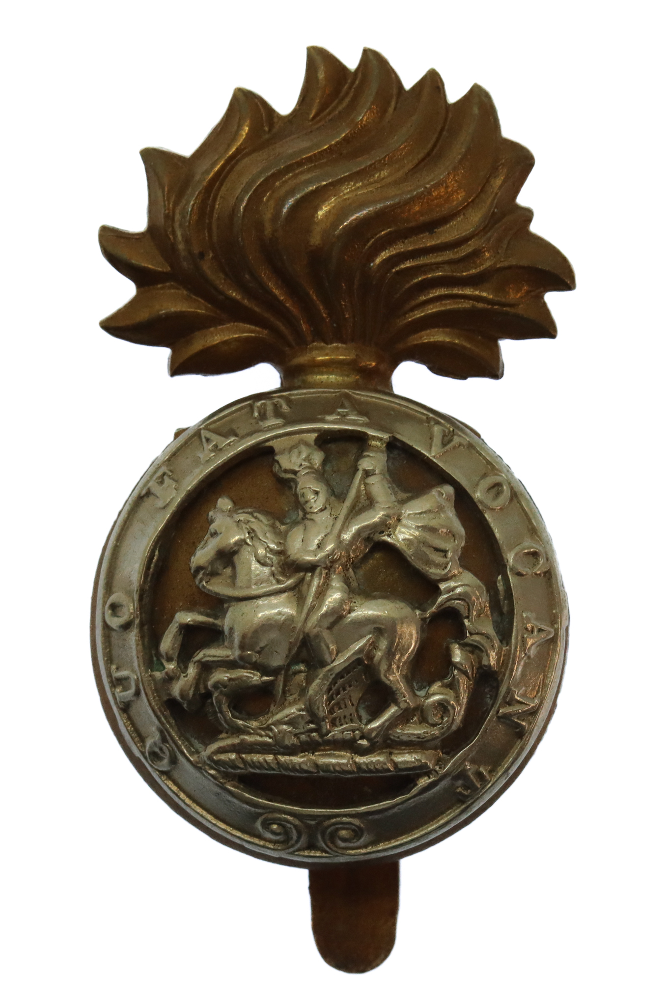 Royal Northumberland Fusiliers Bi-metal Cap Badge